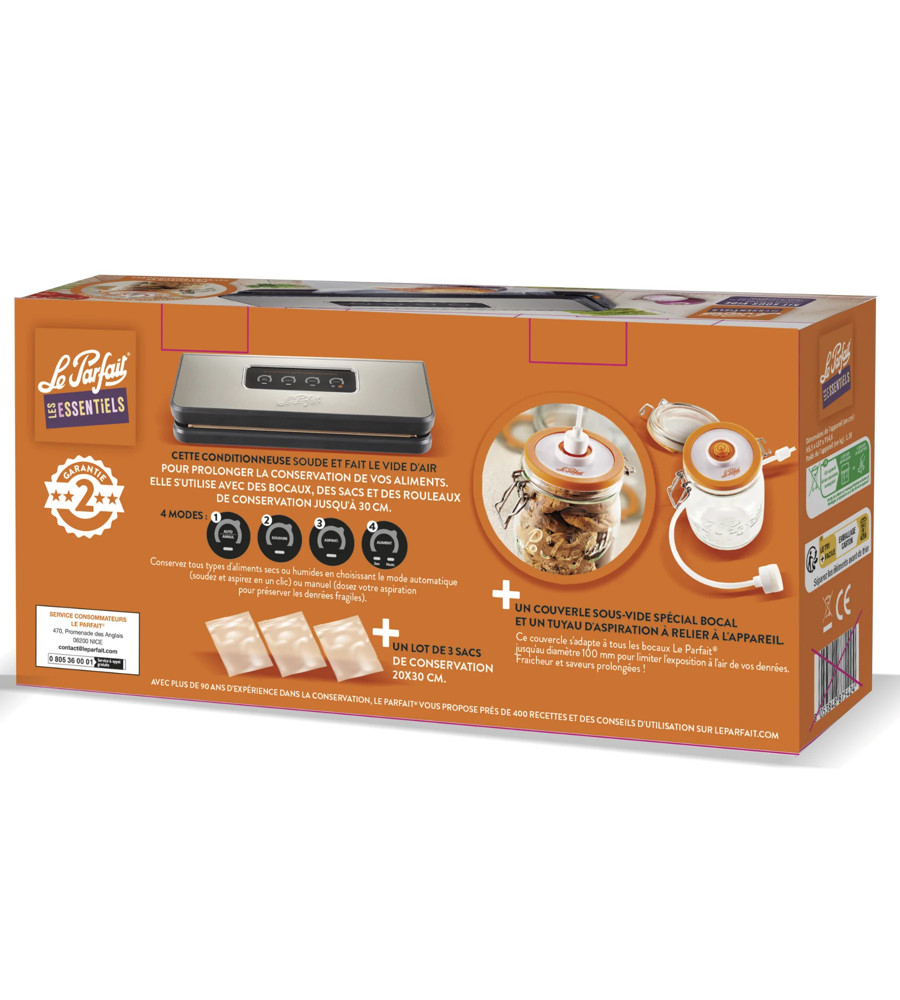 Sous-vide Machine Kit 120 watts - Le Parfait ~ The Essentials - Image 4