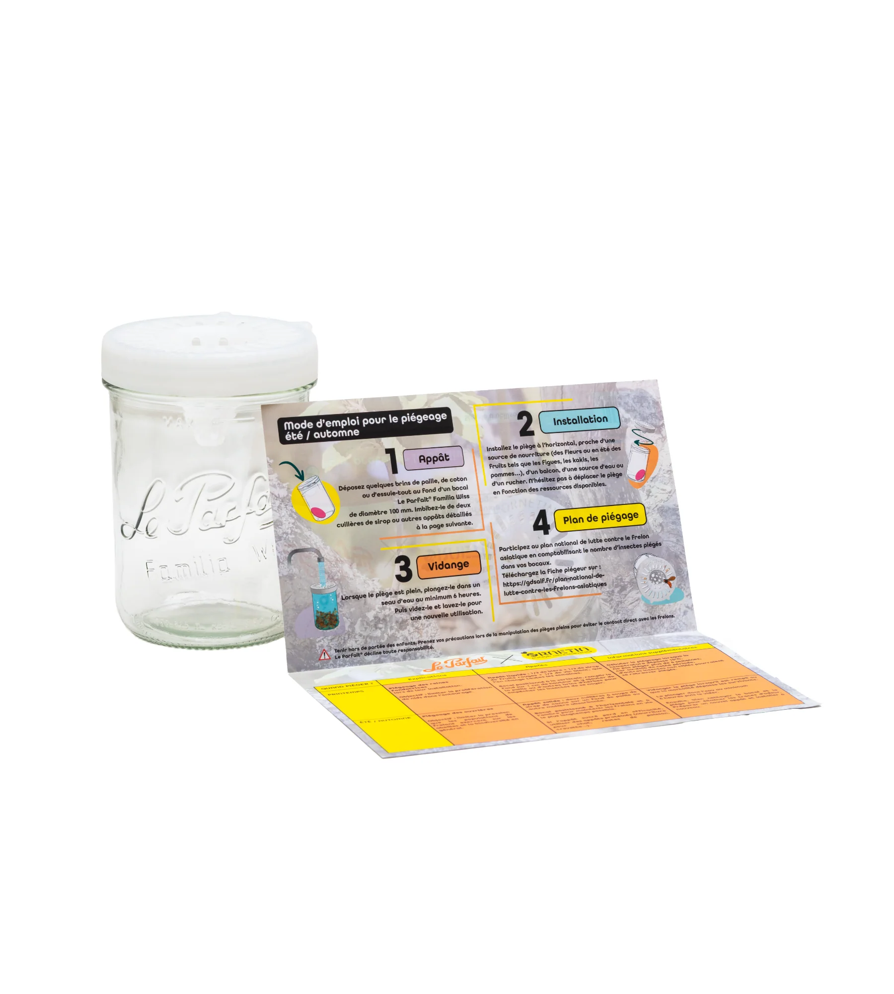 Asian hornet trap "Familia Wiss 750" Ø 100 - Le Parfait X Ornetine - Image 7
