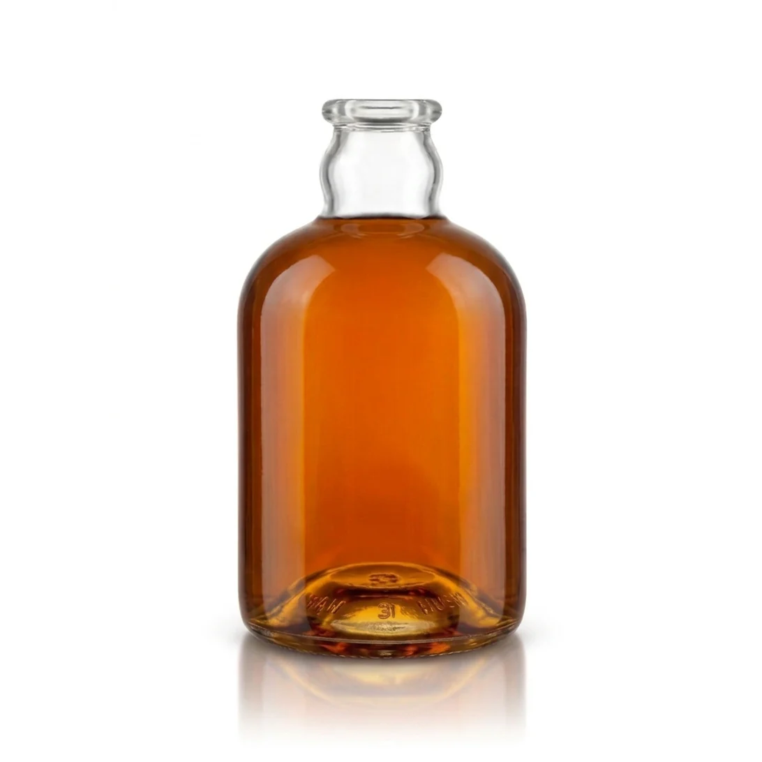 Glass bottle for rum - 700ml - "Lumière" - Image 2