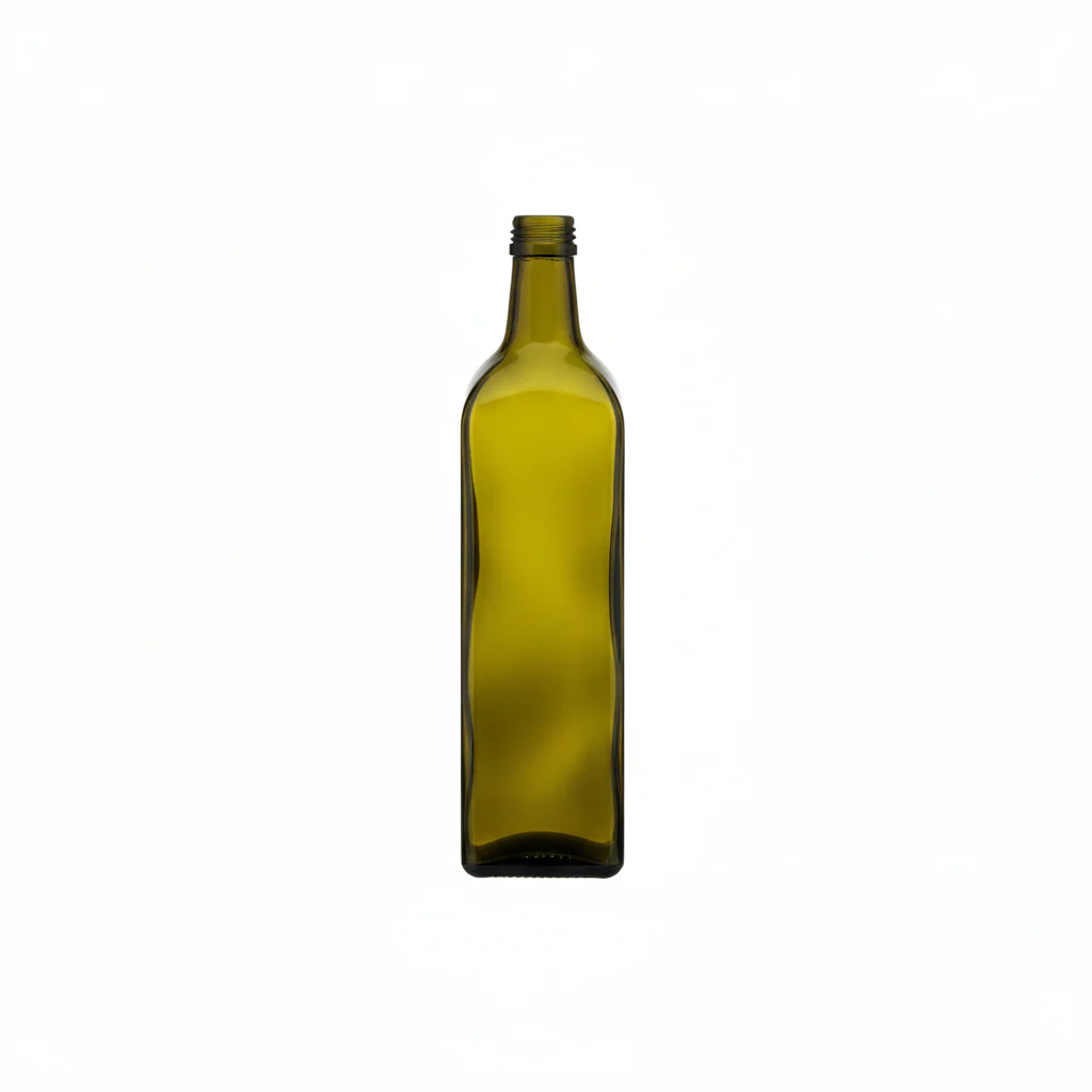 Olive oil bottles - antique green - Image 2