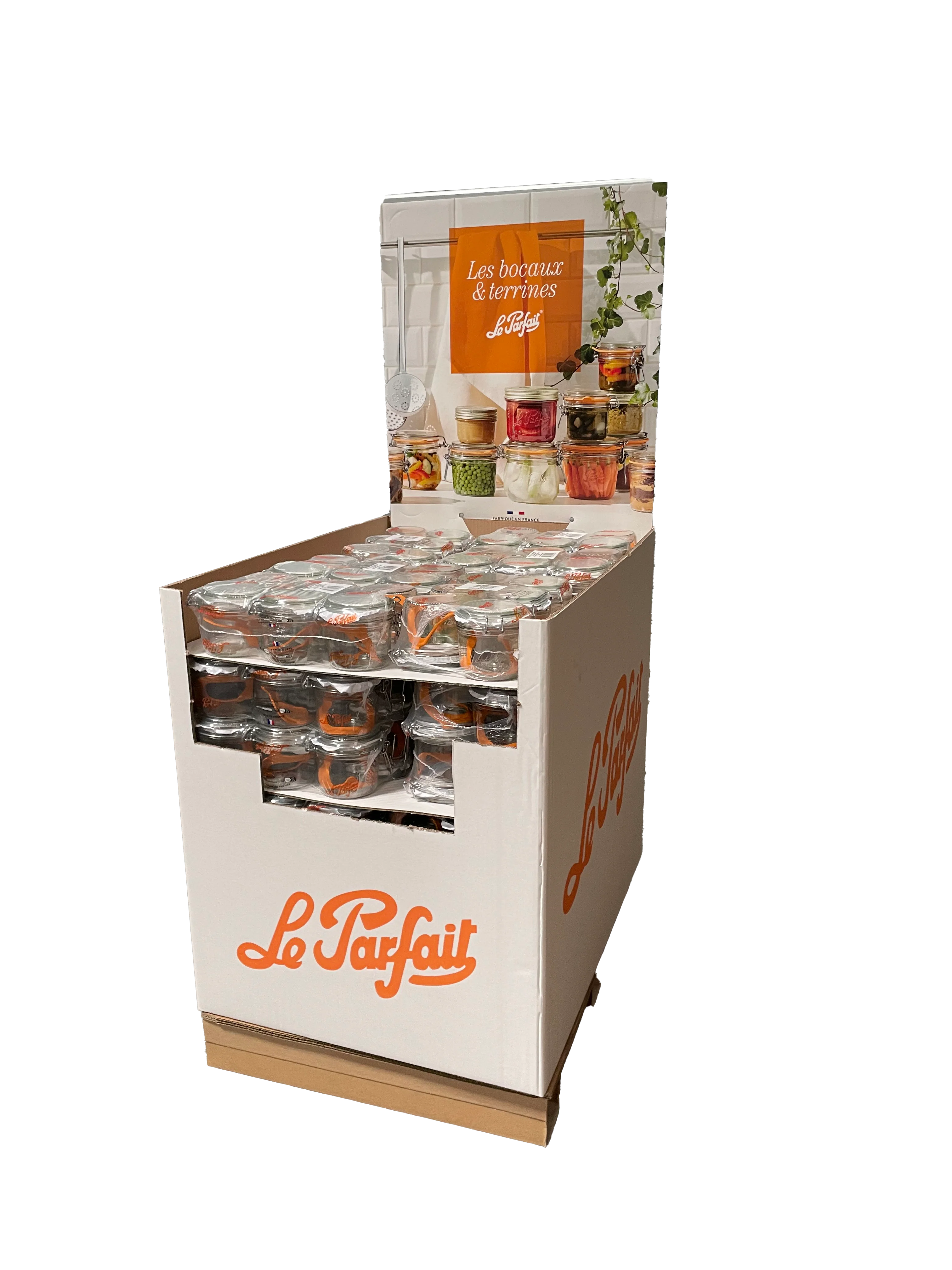 Mini box 35 lots of 6 terrines Le Parfait® Super 500g