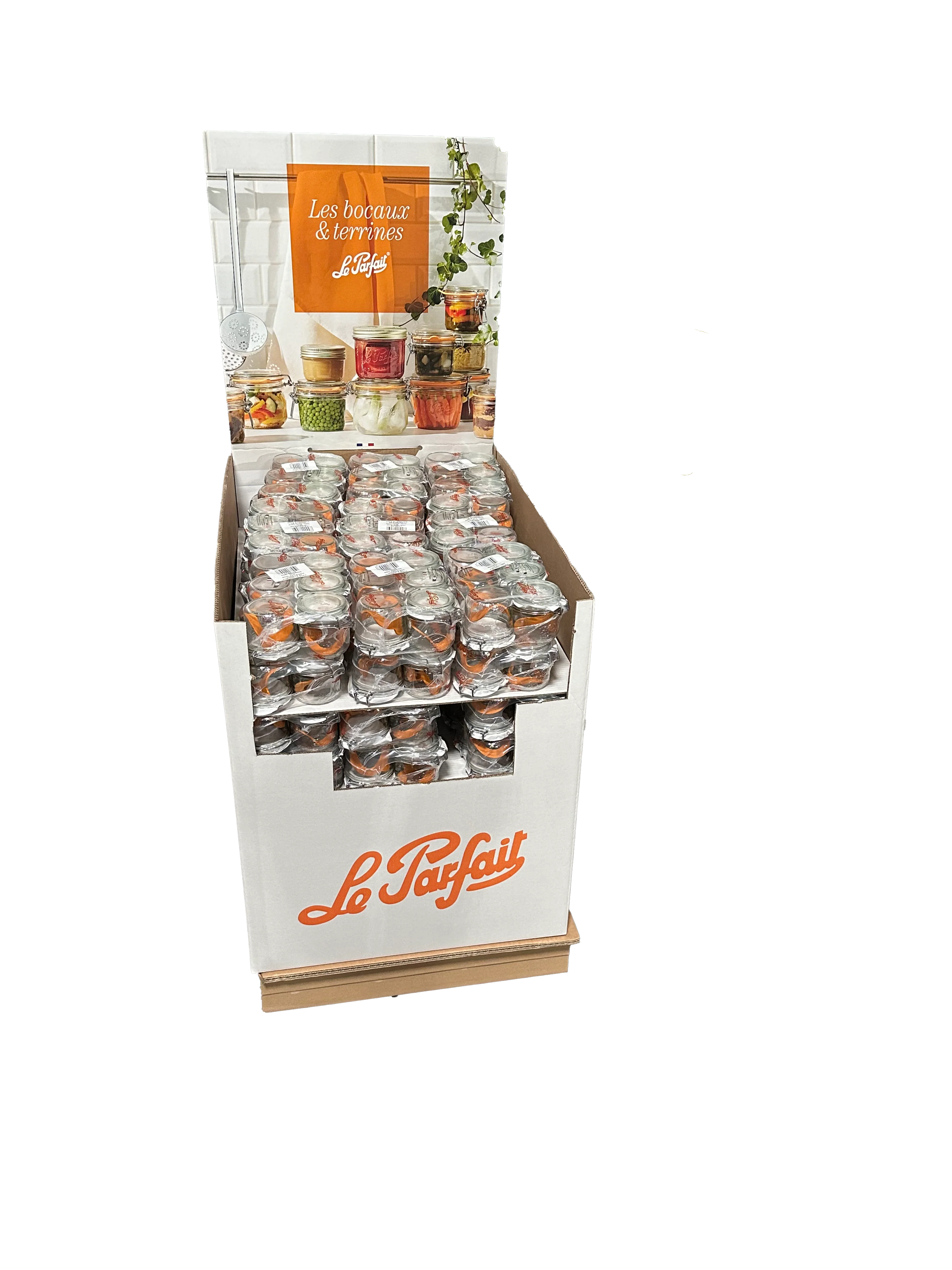 Mini box 72 lots of 6 terrines Le Parfait® Super 200g