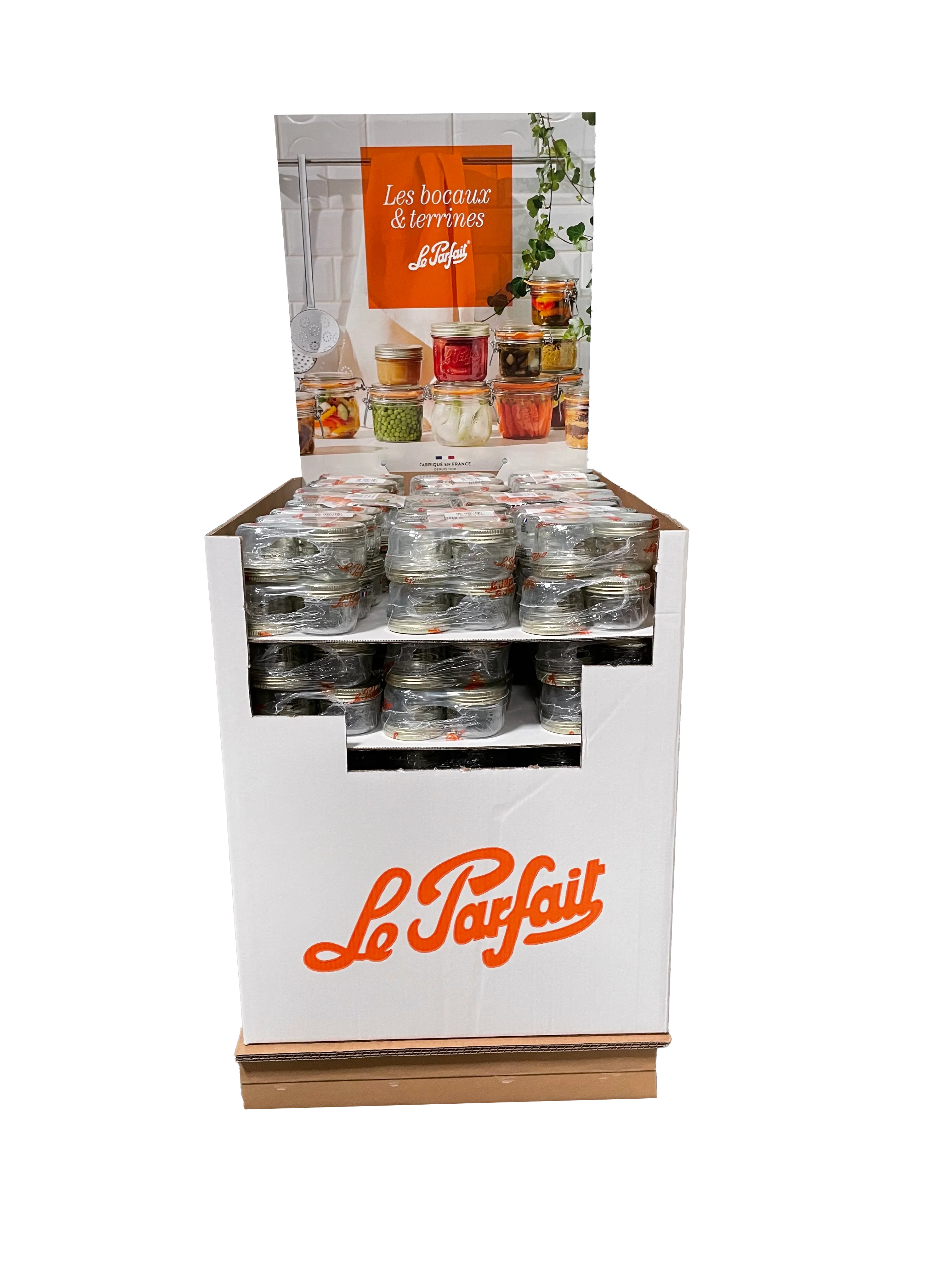 Mini box 80 lots of 6 terrines Le Parfait® Familia Wiss 200g