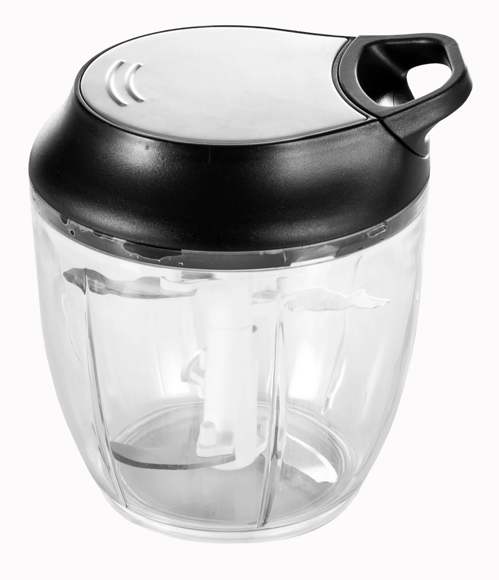 Mini manual chopper with 950 ml string - 5 stainless steel blades