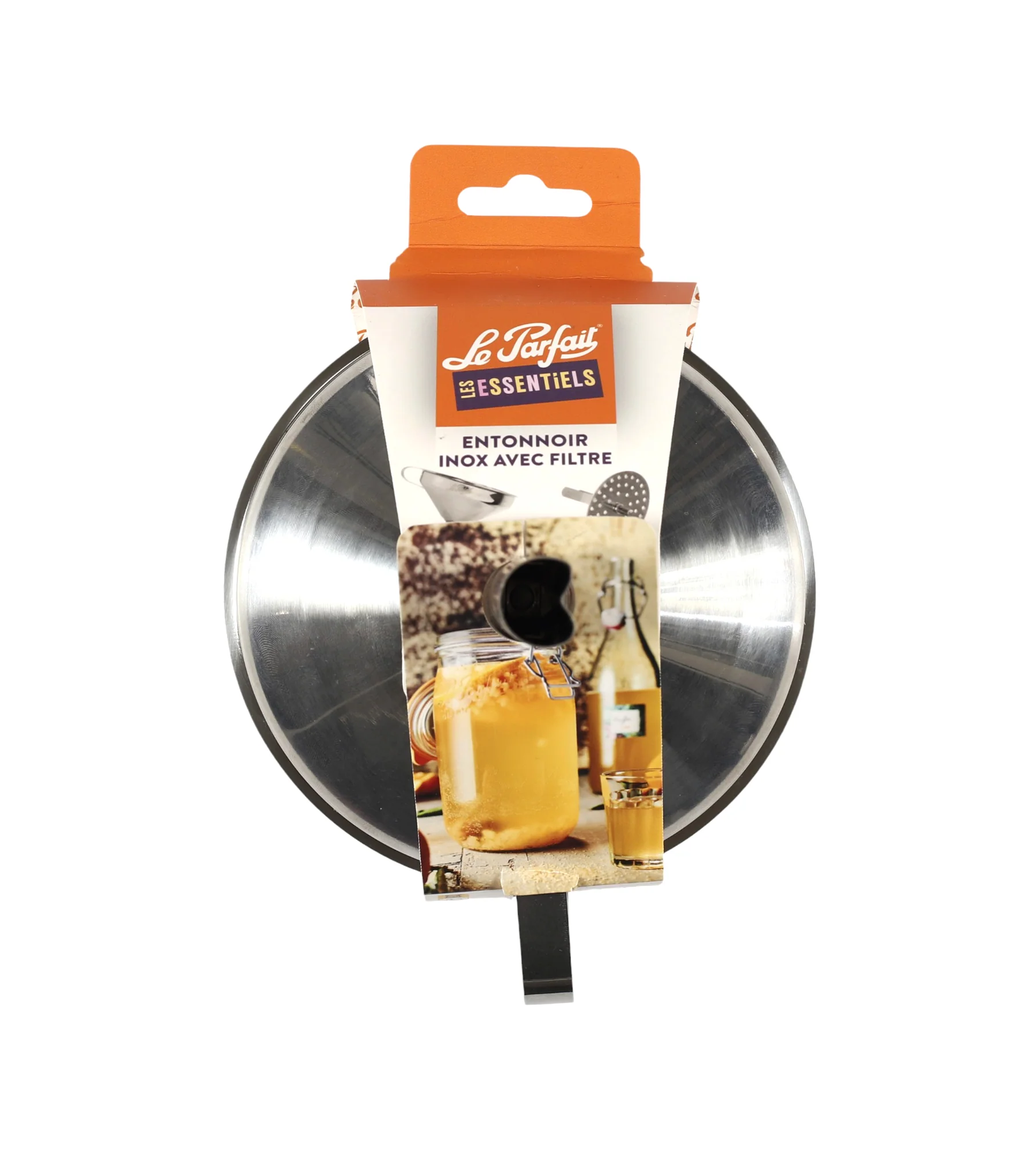 Stainless steel funnel with bottle filter - Le Parfait ~ Essentials - Image 4