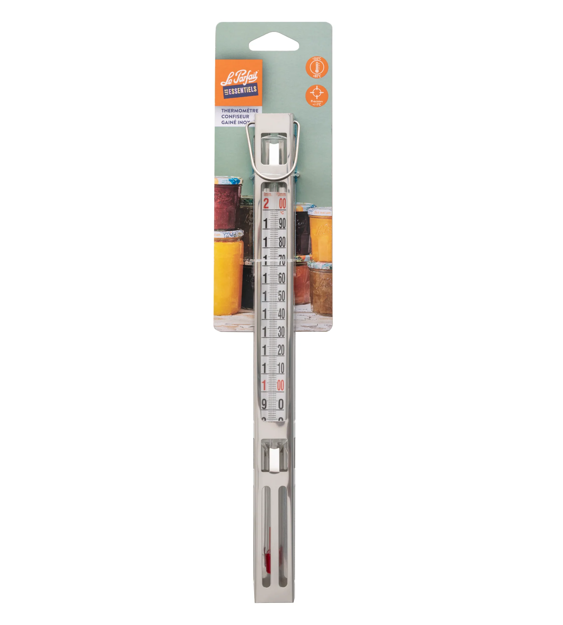 Stainless steel sheathing confectioner thermometer - Le Parfait ~ Essentials