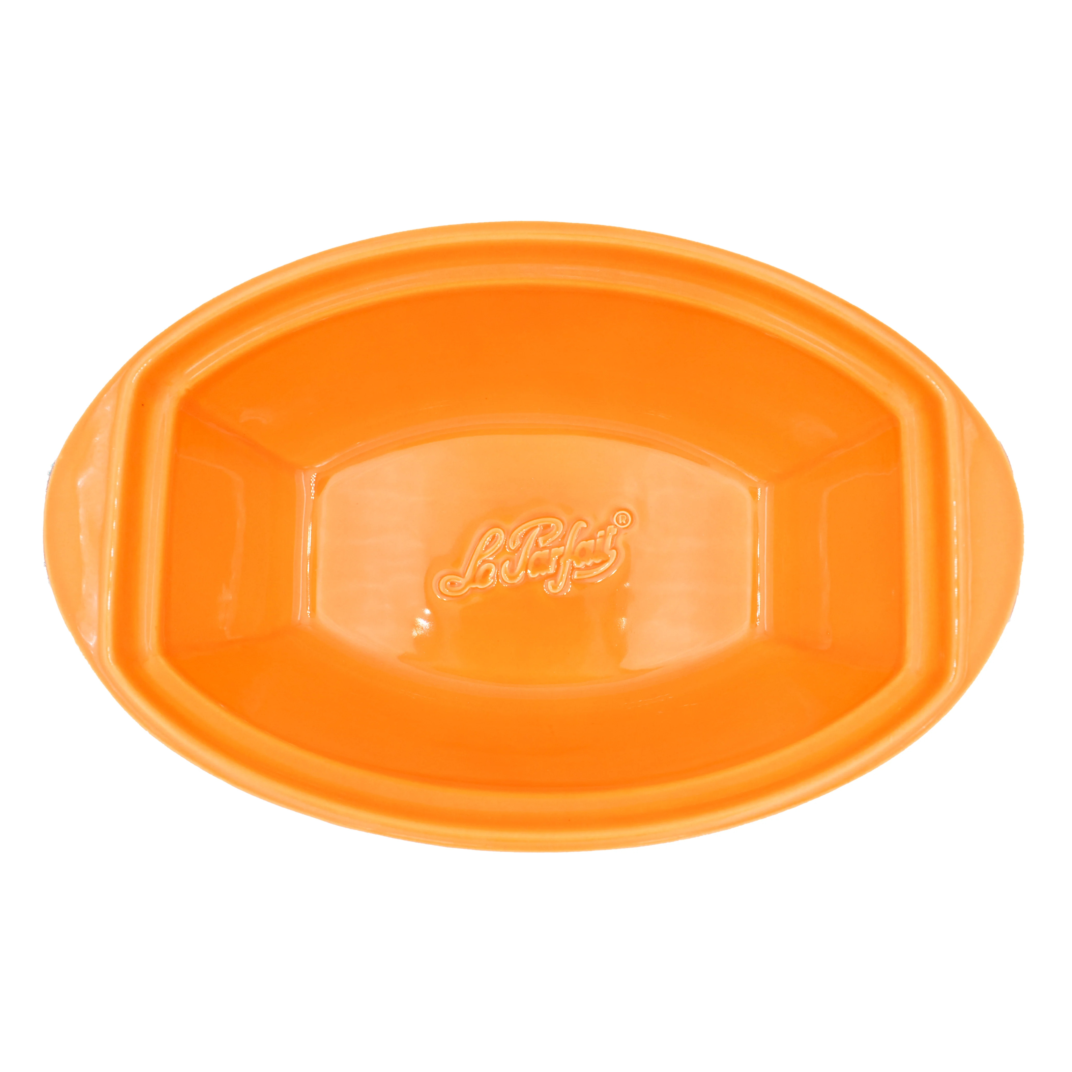 Enameled terracotta terrine - oval - 2.3 l - Image 4