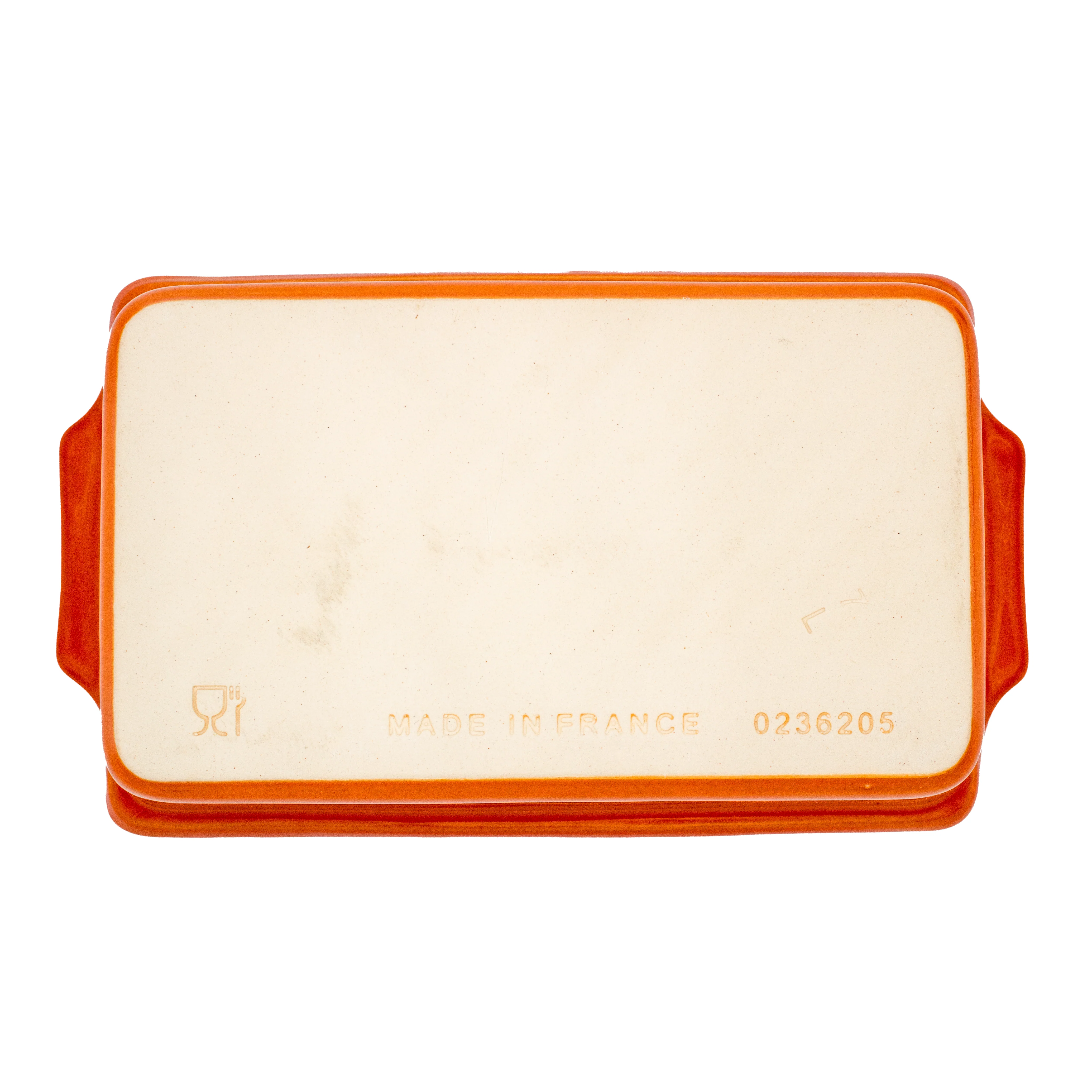 Enameled terracotta terrine - rectangular - 0.6 l - Image 5