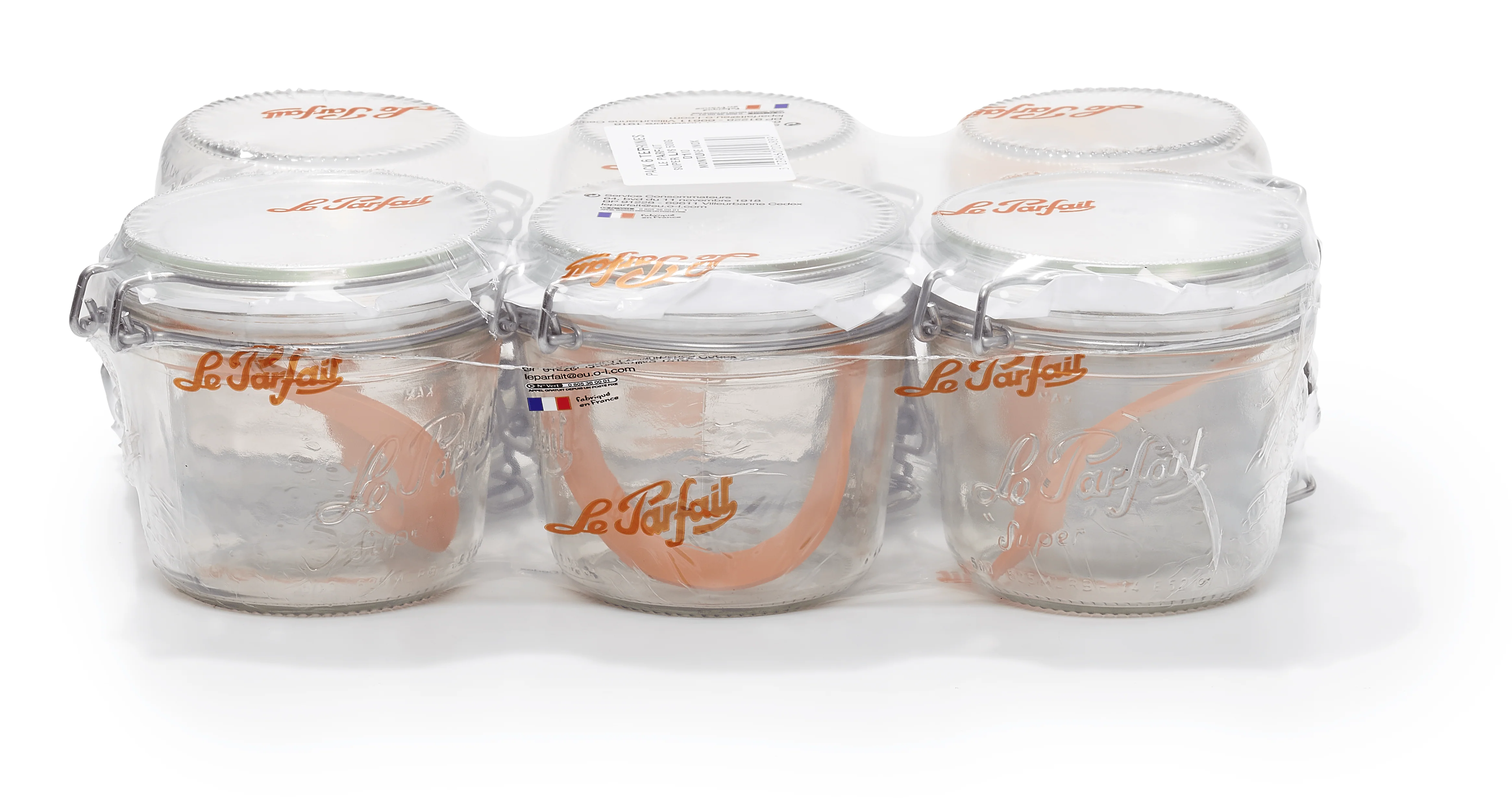 Le Parfait - Lot 6 Terrines Super